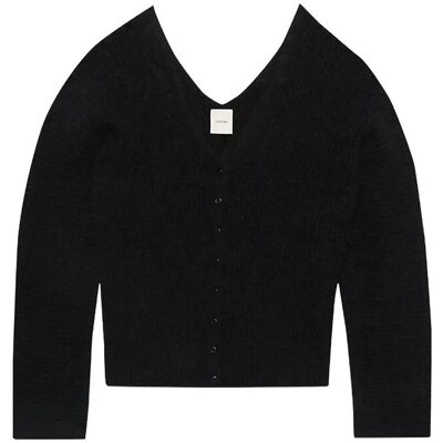 Calvin Long Sleeve Button Up Cardigan XXL BLACK XXL Calvin Long Sleeve Button Up Cardigan XXL BLACK XXL