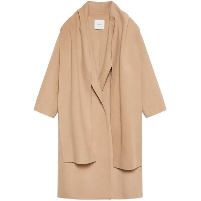 Calvin Dbl Face Wool Scarf Coat S AMPHORA S Calvin Dbl Face Wool Scarf Coat S AMPHORA S