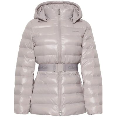 Calvin Belted Lightweight Puffer L GULL GRAY L Calvin Belted Lightweight Puffer L GULL GRAY L