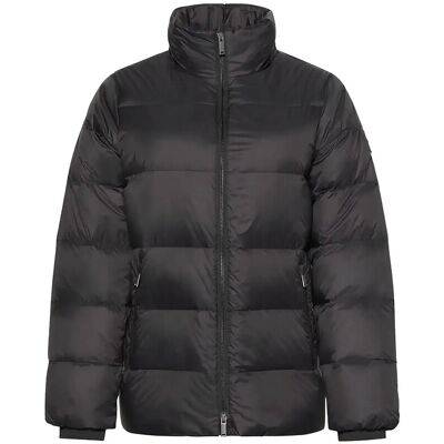 Calvin Mid Down Jacket With Fur M BLACK M Calvin Mid Down Jacket With Fur M BLACK M