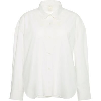 Calvin Crisp Poplin Oversized Cropped S XS BRILLIANT WHITE XS Calvin Crisp Poplin Oversized Cropped S XS BRILLIANT WHITE XS