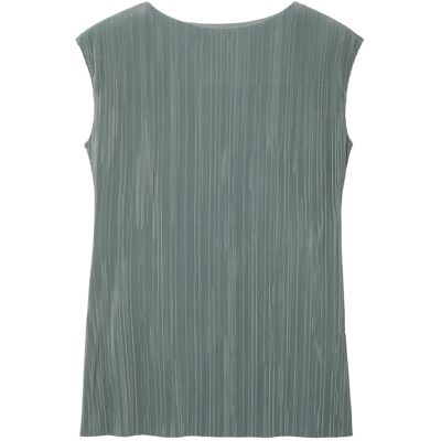 Calvin Sl Plisse Tunic S SHADOW S Calvin Sl Plisse Tunic S SHADOW S