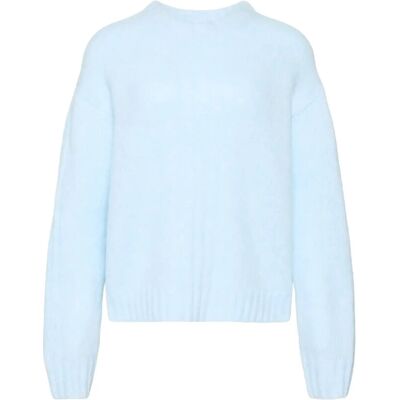 Calvin Brushed Wool Blend Pullover M KEEPSAKE BLUE M Calvin Brushed Wool Blend Pullover M KEEPSAKE BLUE M
