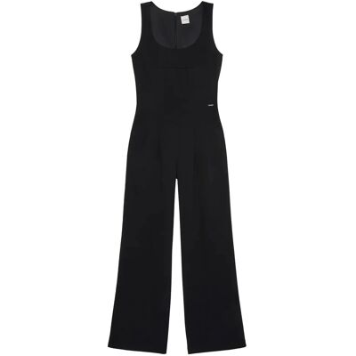 Calvin Scuba Crepe Sl Jumpsuit M BLACK M Calvin Scuba Crepe Sl Jumpsuit M BLACK M