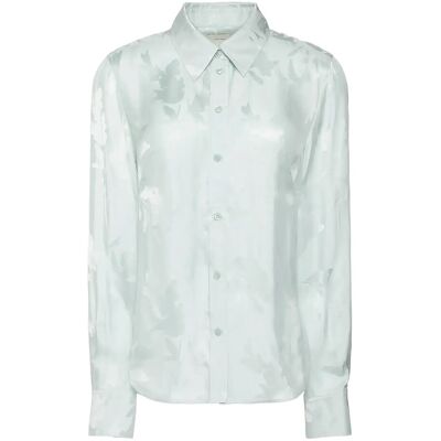 Calvin Viscose Jacquard Slim Shirt S PALE MEADOW FLORAL CUTTINGS JACQUAR S Calvin Viscose Jacquard Slim Shirt S PALE MEADOW FLORAL CUTTINGS JACQUAR S
