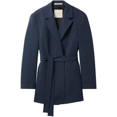 Calvin Casual Twill Belted Blazer 18 BLUE NIGHTS 18 Calvin Casual Twill Belted Blazer 18 BLUE NIGHTS 18
