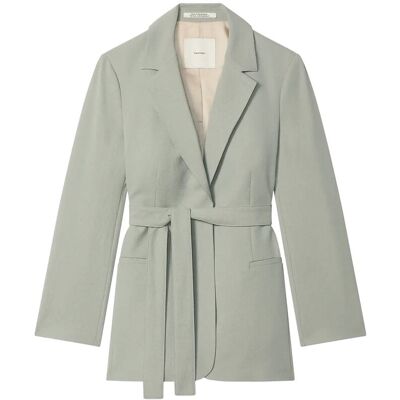 Calvin Casual Twill Belted Blazer 40 SHADOW 40 Calvin Casual Twill Belted Blazer 40 SHADOW 40