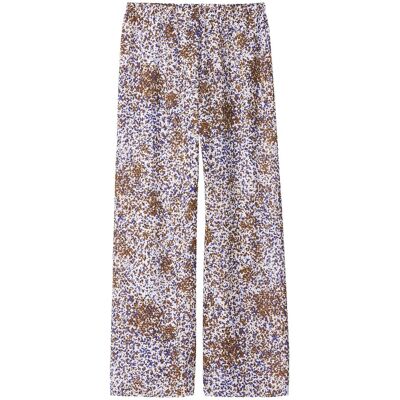 Calvin Printed Fil Coupe Pull On Pant S SEPIA FLECKED ANIMAL PRINT S Calvin Printed Fil Coupe Pull On Pant S SEPIA FLECKED ANIMAL PRINT S