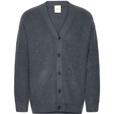 Calvin Ls Brushed Alpaca Cardigan Swtr M HARLEM NIGHT BLUE M Calvin Ls Brushed Alpaca Cardigan Swtr M HARLEM NIGHT BLUE M