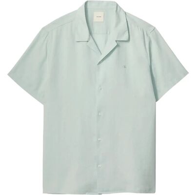Calvin Ss Camp Collar Solid Linen Class XL PALE MEADOW XL Calvin Ss Camp Collar Solid Linen Class XL PALE MEADOW XL