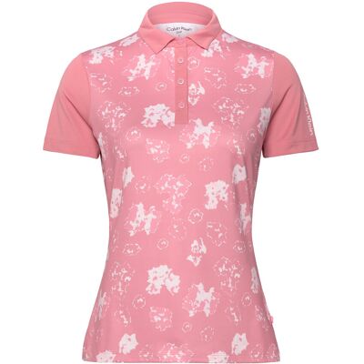 Calvin Harmony Printed S/S Shirt XS POWDER PINK XS Calvin Harmony Printed S/S Shirt XS POWDER PINK XS