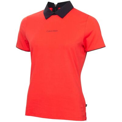 Calvin Brooke S/S Polo 18 CORAL RED 18 Calvin Brooke S/S Polo 18 CORAL RED 18