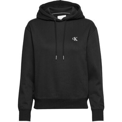 Calvin Ck Embroidery Hoodie S CK BLACK S Calvin Ck Embroidery Hoodie S CK BLACK S