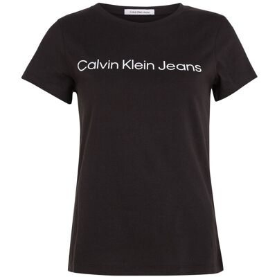 Calvin Core Instit Logo Slim Fit Tee M CK BLACK M Calvin Core Instit Logo Slim Fit Tee M CK BLACK M