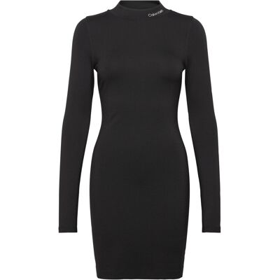 Calvin Logo Elastic Milano Dress M CK BLACK M Calvin Logo Elastic Milano Dress M CK BLACK M