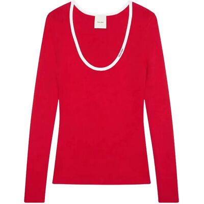 Calvin Ls Color Blocked Cotton Sweater XXS BRILLIANT WHITE XXS Calvin Ls Color Blocked Cotton Sweater XXS BRILLIANT WHITE XXS