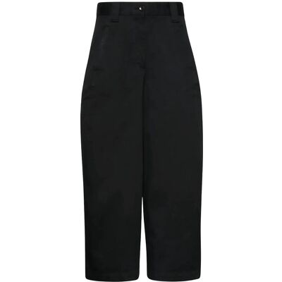 Calvin Stretch Cotton Twill Barrel Leg 34 BLACK 34 Calvin Stretch Cotton Twill Barrel Leg 34 BLACK 34