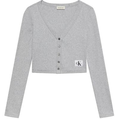 Calvin Ls Woven Label 2X2 Baby Rib Card XXL BC06 GREY HEATHER XXL Calvin Ls Woven Label 2X2 Baby Rib Card XXL BC06 GREY HEATHER XXL