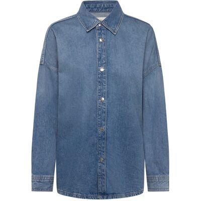 Calvin Relaxed Linen Denim Shirt Dayton XS DAYTONA XS Calvin Relaxed Linen Denim Shirt Dayton XS DAYTONA XS