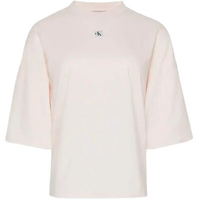 Calvin Ss Heritage Label Oversized Tee S TENDER BLUSH S Calvin Ss Heritage Label Oversized Tee S TENDER BLUSH S