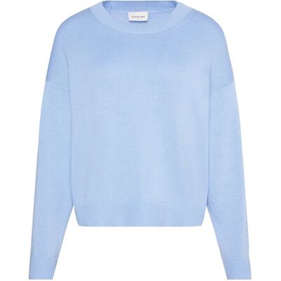 Calvin Long Sleeve Crew Neck Sweater XXS HYDRANGEA XXS Calvin Long Sleeve Crew Neck Sweater XXS HYDRANGEA XXS