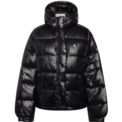 Calvin Shine Puffer Jacket XS BLACK XS Calvin Shine Puffer Jacket XS BLACK XS