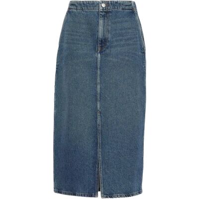 Calvin Denim Carpenter Skirt Tinted Orc 32 TINTED ORCHARD 32 Calvin Denim Carpenter Skirt Tinted Orc 32 TINTED ORCHARD 32