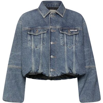 Calvin Denim Bubble Jacket Tinted Orcha XXS TINTED ORCHARD XXS Calvin Denim Bubble Jacket Tinted Orcha XXS TINTED ORCHARD XXS