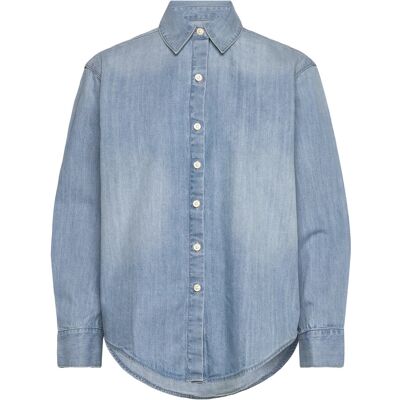 Calvin Oversized Shirt Brighton Blue XXS BRIGHTON BLUE XXS Calvin Oversized Shirt Brighton Blue XXS BRIGHTON BLUE XXS