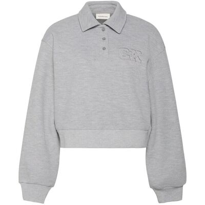 Calvin Ls Rlxed Intrlock Fashion Polo S S HEROIC GREY HEATHER S Calvin Ls Rlxed Intrlock Fashion Polo S S HEROIC GREY HEATHER S