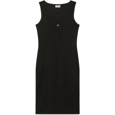 Calvin Sl Baby Rib Woven Label Square N L BLACK L Calvin Sl Baby Rib Woven Label Square N L BLACK L