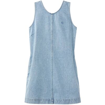 Calvin Slvlss Denim Shift Dress Coastal XXS COASTAL LIGHT XXS Calvin Slvlss Denim Shift Dress Coastal XXS COASTAL LIGHT XXS