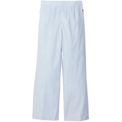 Calvin Poplin Ewaist Pull On Pant - Yd XXS BREEZY BLUE 3 COLOR REFINED STRIPE XXS Calvin Poplin Ewaist Pull On Pant - Yd XXS BREEZY BLUE 3 COLOR REFINED STRIPE XXS