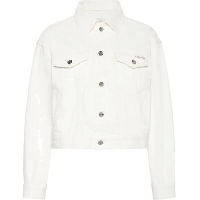 Calvin 90S Trucker Chalk White XXS CHALK WHITE XXS Calvin 90S Trucker Chalk White XXS CHALK WHITE XXS