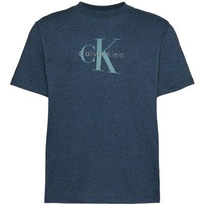 Calvin Ss Hero Monologo Tee 20S XS NEARLY NAVY HEATHER B8289 XS Calvin Ss Hero Monologo Tee 20S XS NEARLY NAVY HEATHER B8289 XS