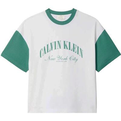 Calvin Ss Rlxd Prem Hvy Jrsy Ringer Tee XXXL BRIGHT WHITE XXXL Calvin Ss Rlxd Prem Hvy Jrsy Ringer Tee XXXL BRIGHT WHITE XXXL