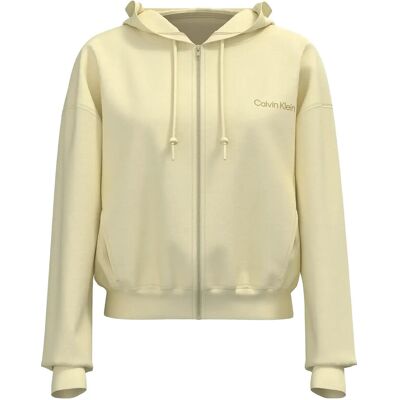 Calvin Full Zip Sweat Hoodie M PEAR SORBET M Calvin Full Zip Sweat Hoodie M PEAR SORBET M