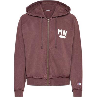 Champion Hooded Full Zip Sweatshirt XS MS503-CHOC XS Champion Hooded Full Zip Sweatshirt XS MS503-CHOC XS