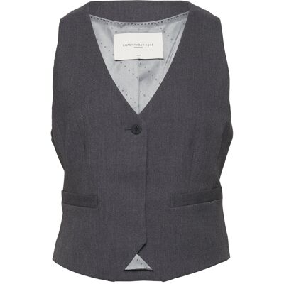 Copenhagen Muse Cmtailor-Waistcoat M MED. GREY MELANGE M Copenhagen Muse Cmtailor-Waistcoat M MED. GREY MELANGE M