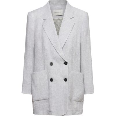 Copenhagen Muse Cmlincy-Blazer S LIGHT GREY MELANGE S Copenhagen Muse Cmlincy-Blazer S LIGHT GREY MELANGE S