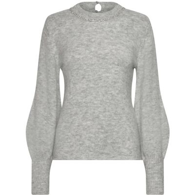 Copenhagen Muse Cmibra-Pullover L LIGHT GREY MELANGE L Copenhagen Muse Cmibra-Pullover L LIGHT GREY MELANGE L