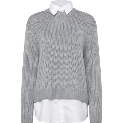 Copenhagen Muse Cmyasmin-Pullover XXS/XS LIGHT GREY MELANGE XXS/XS Copenhagen Muse Cmyasmin-Pullover XXS/XS LIGHT GREY MELANGE XXS/XS