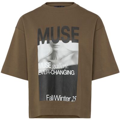 Copenhagen Muse Cmmuse-Tee S DARK OLIVE S Copenhagen Muse Cmmuse-Tee S DARK OLIVE S