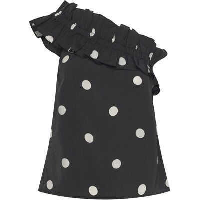 Copenhagen Muse Cmfie-Blouse L BLACK W. JET STREAM L Copenhagen Muse Cmfie-Blouse L BLACK W. JET STREAM L