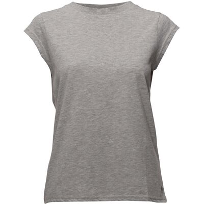 Coster Copenhagen Cc Heart Basic Round-Neck T-Shirt S LIGHT GREY MELANGE S Coster Copenhagen Cc Heart Basic Round-Neck T-Shirt S LIGHT GREY MELANGE S