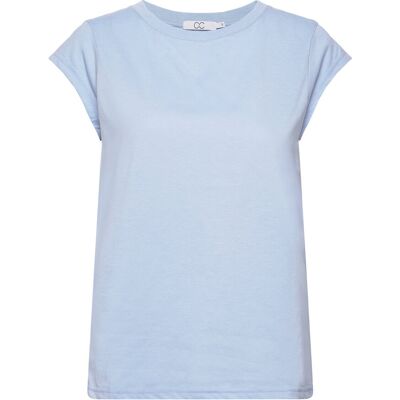 Coster Copenhagen Cc Heart Basic Round-Neck T-Shirt XS POWDER BLUE XS Coster Copenhagen Cc Heart Basic Round-Neck T-Shirt XS POWDER BLUE XS