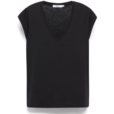 Coster Copenhagen Cc Heart Basic V-Neck T-Shirt M BLACK M Coster Copenhagen Cc Heart Basic V-Neck T-Shirt M BLACK M