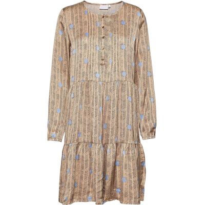 Coster Copenhagen Dress In Sprout Print 34 SPROUT PRINT - SAND 34 Coster Copenhagen Dress In Sprout Print 34 SPROUT PRINT - SAND 34