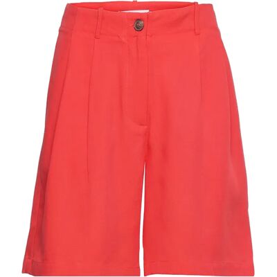 Coster Copenhagen Tencel Shorts 32 POPPY RED 32 Coster Copenhagen Tencel Shorts 32 POPPY RED 32