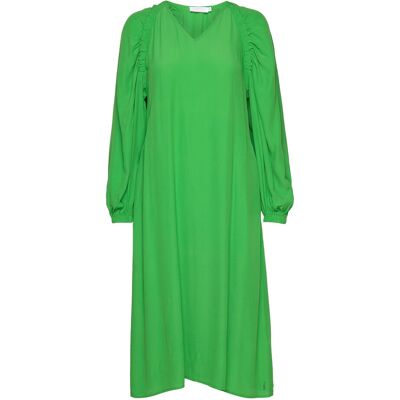 Coster Copenhagen Long Dress In Acetate 34 HIGH GREEN 34 Coster Copenhagen Long Dress In Acetate 34 HIGH GREEN 34